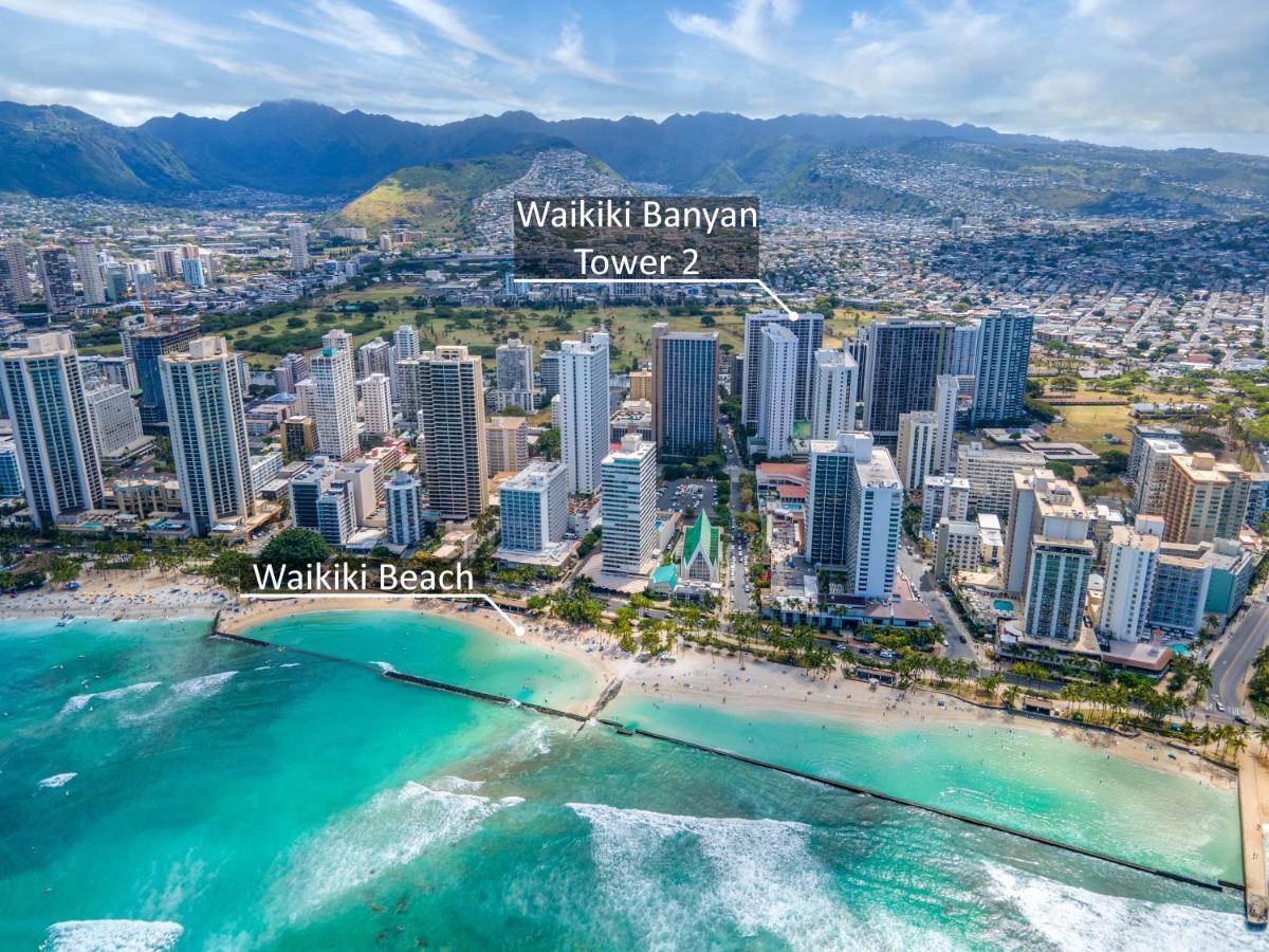 Beautiful 1Br, Steps To Waikiki Beach And Parking Honolulu Buitenkant foto