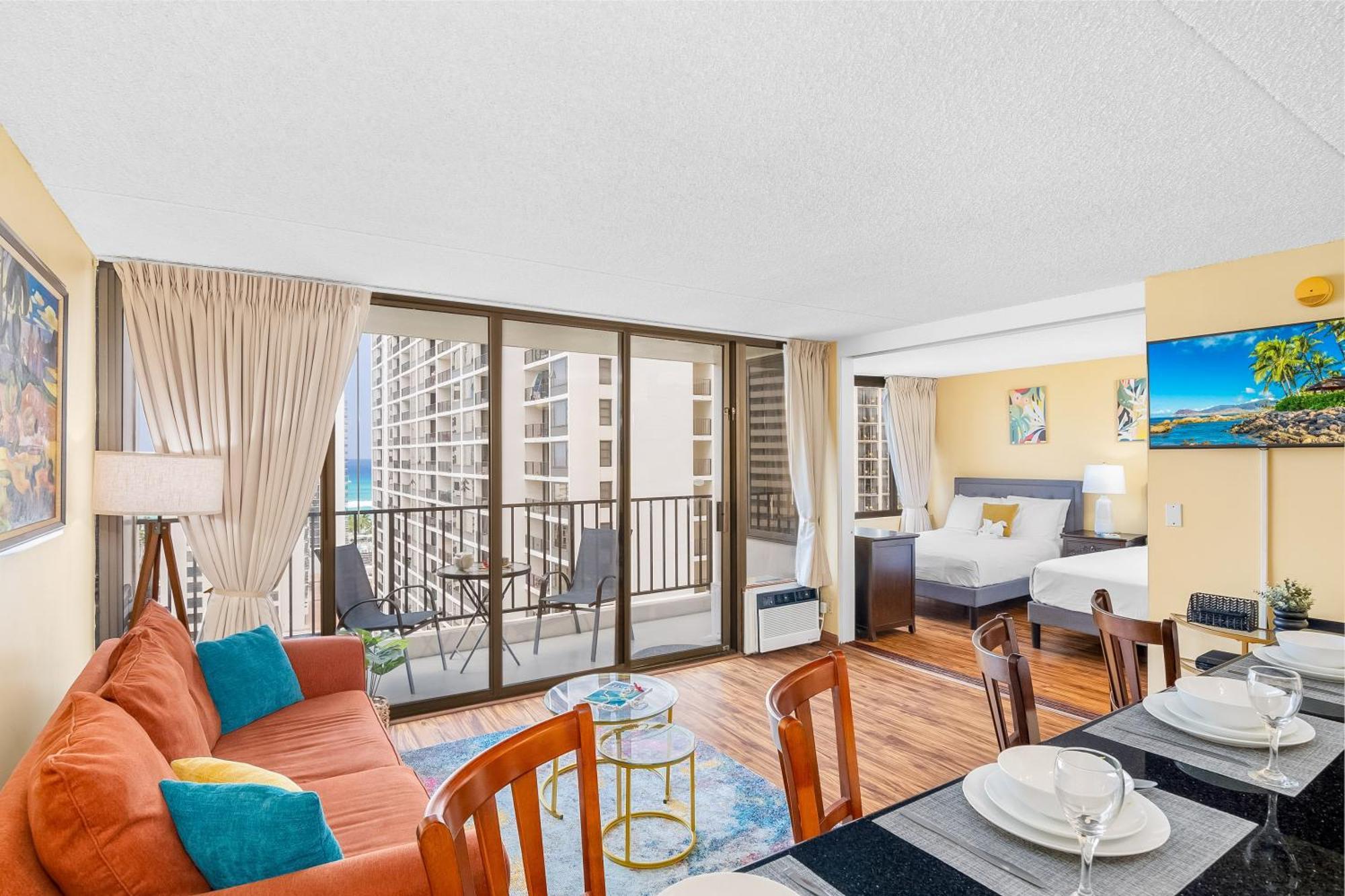 Beautiful 1Br, Steps To Waikiki Beach And Parking Honolulu Buitenkant foto